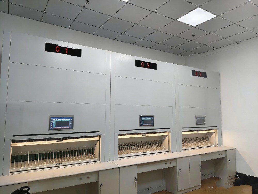 保定采购6组智能回转柜-河北保定市定州市北城区街道某单位成功验收「虎恒智能」